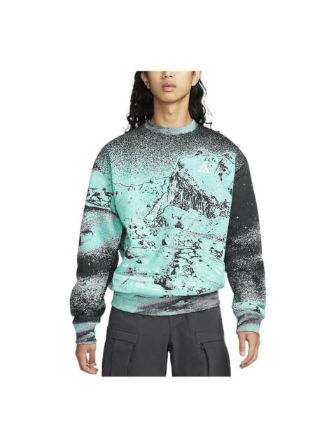 Nike Nike ACG Therma-FIT CREW printed top 'Green' DQ5792-369