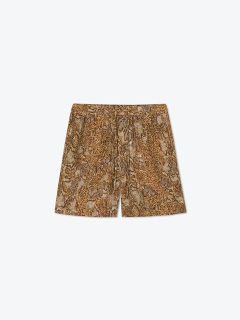 Nanushka DOXXI - 60’s pleat shorts - Snake print