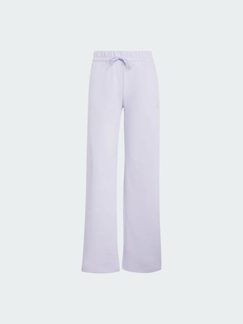 adidas Essentials Small Logo Feel Cozy Open-Hem Pants