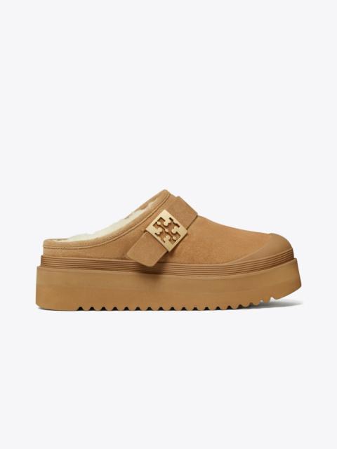 TORY BURCH Mellow Shearling Platform Mule