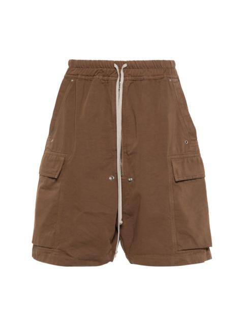 Rick Owens DRKSHDW Cargobela cotton bermuda shorts