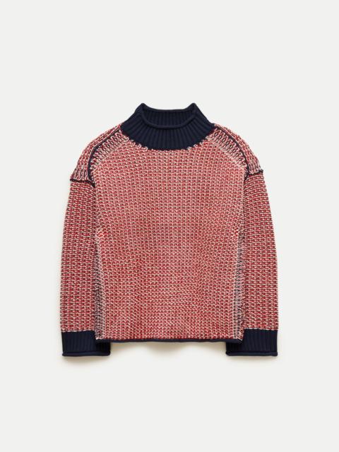 J.CREW 2025 Rollneck™ sweater in tweed stitch