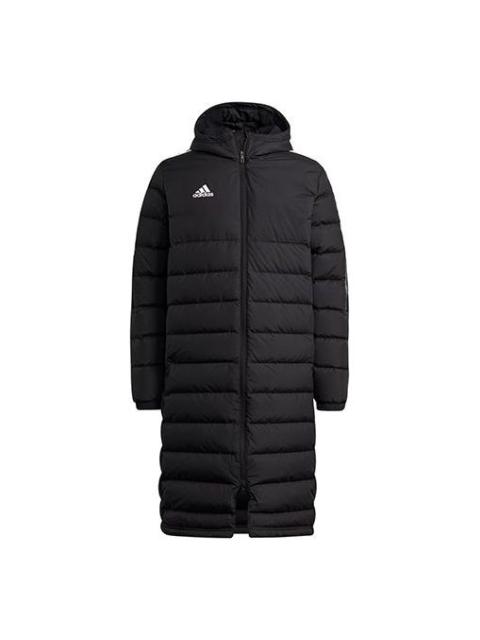 adidas adidas Tiro21L Down Football Hood Warm Down Jacket Men's Black GM5245