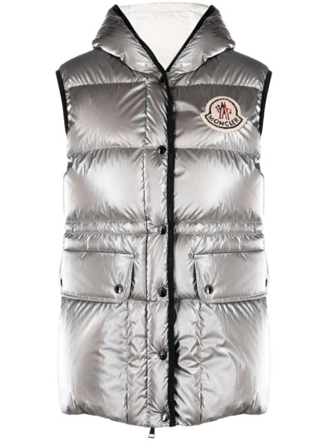 Moncler Hera hooded down gilet