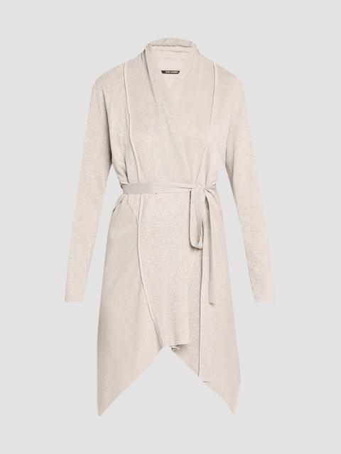KOBI HALPERIN Women's Tate Metallic Knit Cardigan - Silver