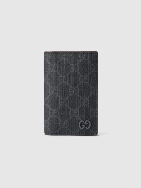 GG long card case with GG detail