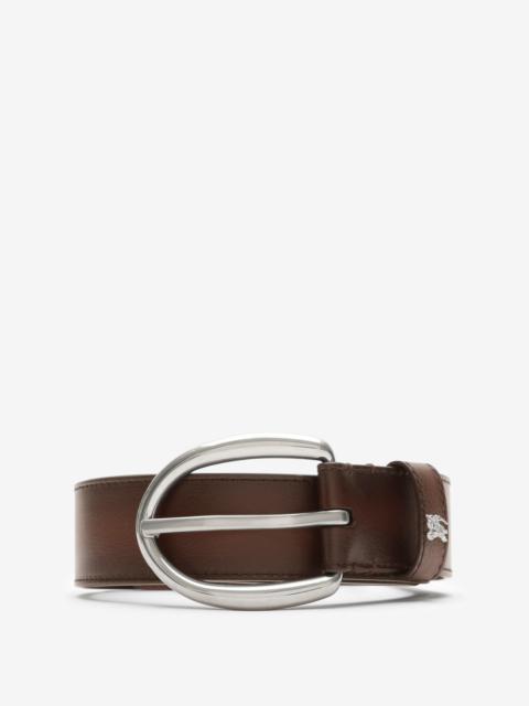 Burberry Leather Oval Belt