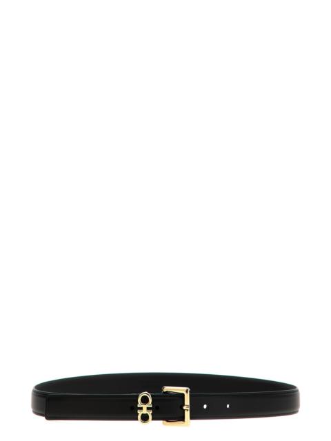 FERRAGAMO 'Gancini' Double Belt