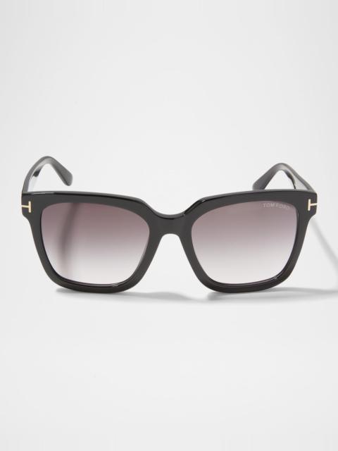 TOM FORD Selby Square Acetate Sunglasses