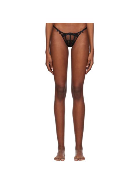 Agent Provocateur Black Mariann Thong