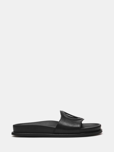 STEVE MADDEN ZOSIA BLACK LEATHER