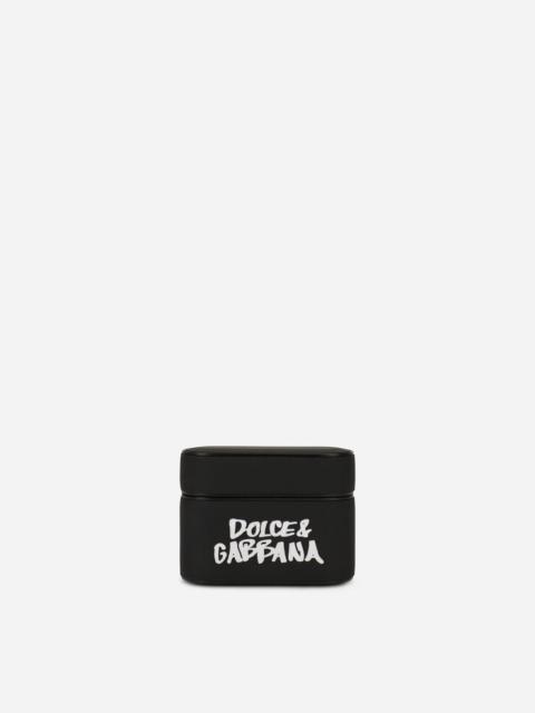 Dolce & Gabbana Rubber airpods pro case with logo