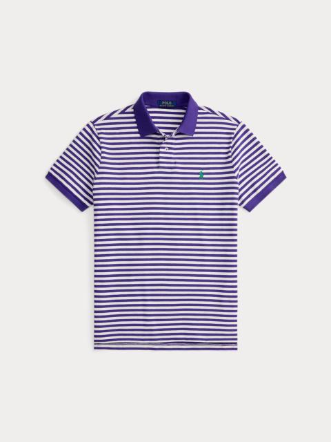 Polo Ralph Lauren Classic Fit Striped Mesh Polo Shirt