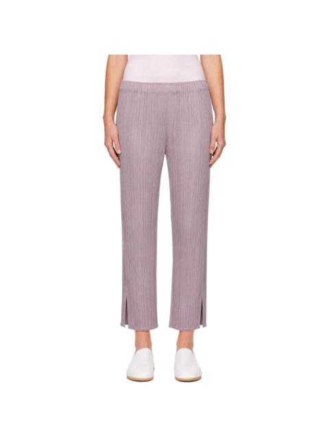 Pleats Please Issey Miyake Purple Monthly Colors August Trousers