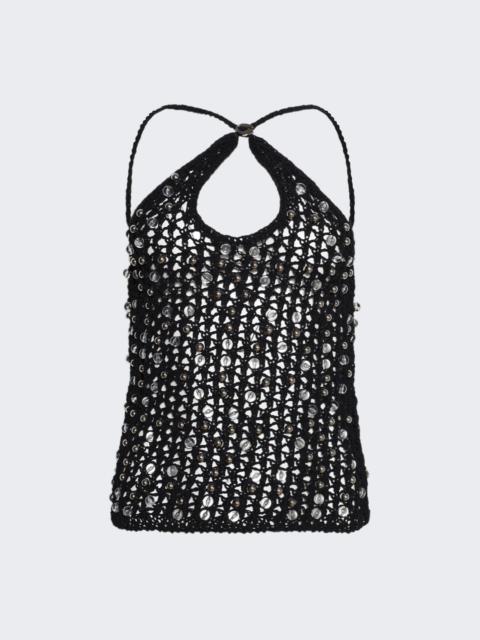 COPERNI Beaded Knitted Top Black