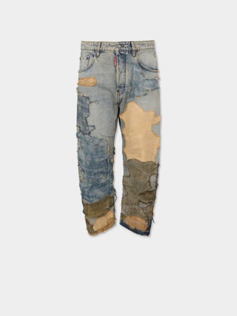 DSQUARED2 SAND CAMO KAWAII JEANS