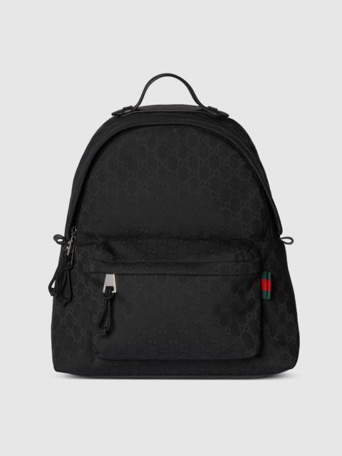 GUCCI Medium GG backpack with Web