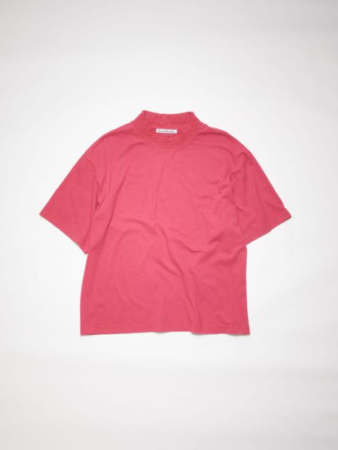 Logo tape t-shirt - Fuchsia pink