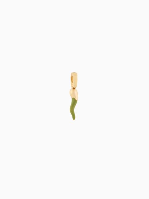 EMPORIO ARMANI EMPORIO ARMANI GOLD-TONE BRASS CHARM