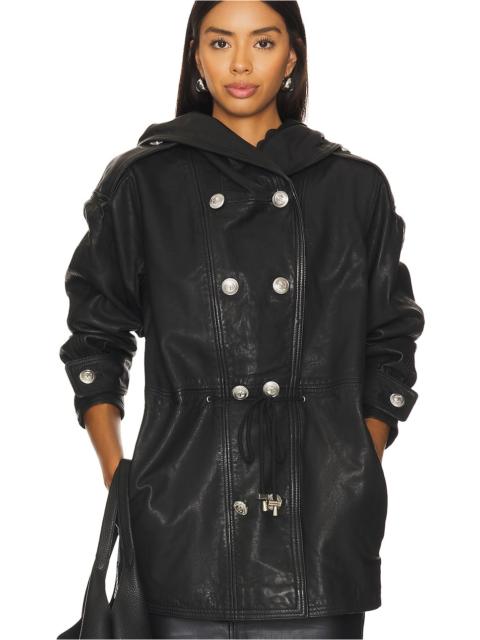 RETROFÊTE Saint Leather Jacket