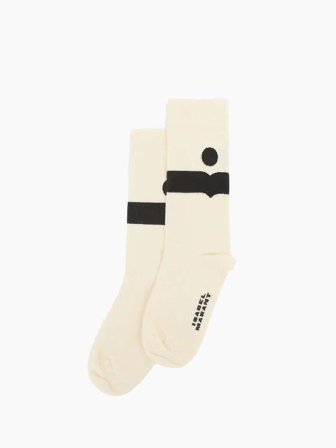 Isabel Marant Nesson Sock in Ecru