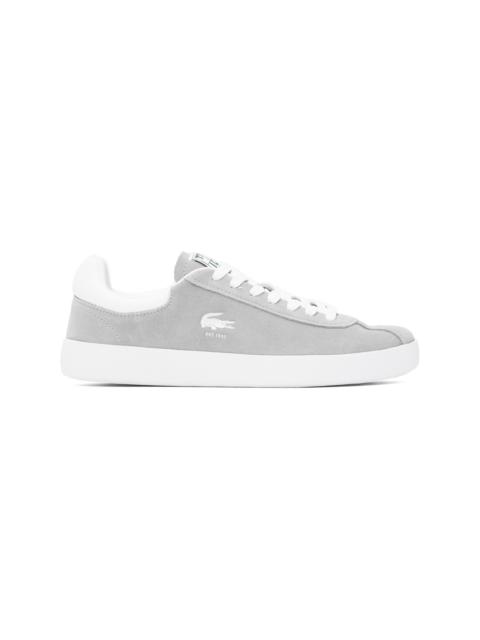 LACOSTE Gray Baseshot Transluscent Sole Sneakers