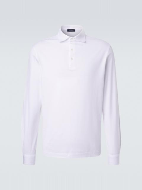THOM SWEENEY Cotton polo shirt