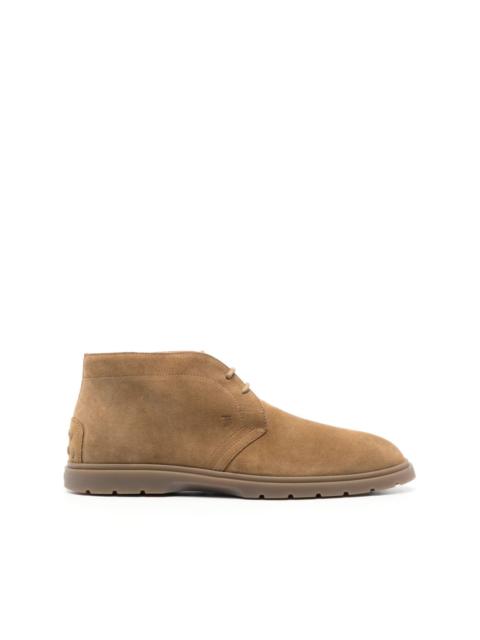 Chukka suede boots