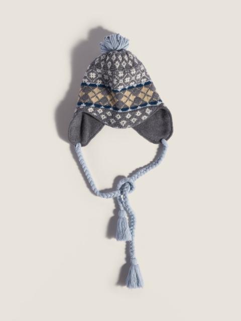 Miu Miu Wool and cashmere visor hat