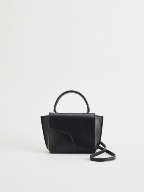 ATP ATELIER Montalcino Black Leather Mini handbag