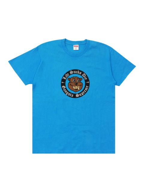 Supreme Life Sucks Die Tee 'Bright Blue'