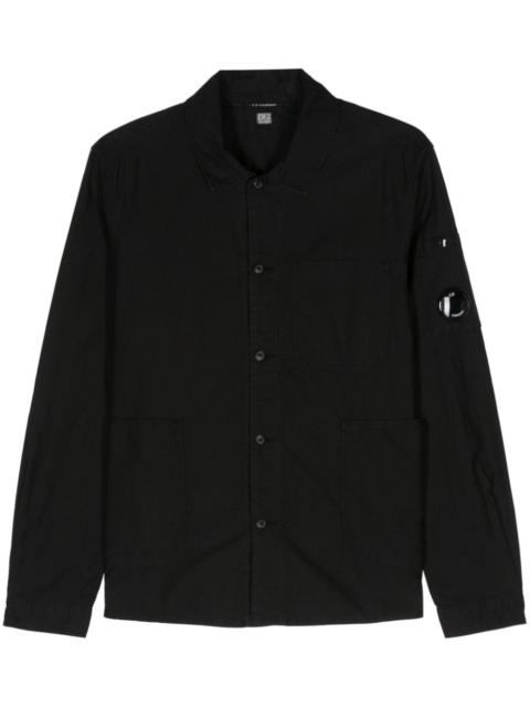 C.P. Company Lens-appliquÃ© cotton shirt