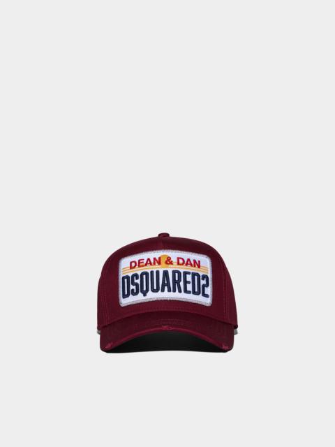 DSQUARED2 D2 PATCH BASEBALL CAP