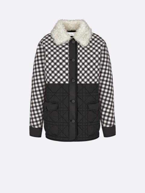 Dior Peacoat with Macrocannage Paneling
