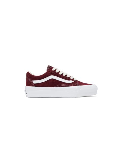 Vans Burgundy Old Skool 36 Sneakers