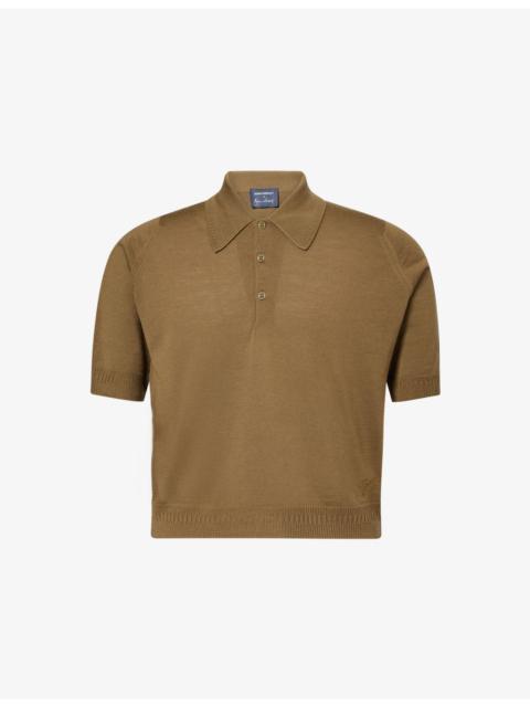 JOHN SMEDLEY John Smedley X Bill Nighy Short-Sleeve Merino Wool Polo Shirt