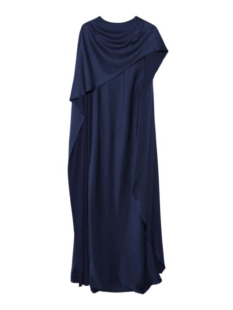 SIMKHAI Izel Satin Cape Gown