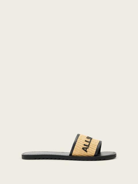 ALLSAINTS HOXTON SINGLE STRAP SLIDERS