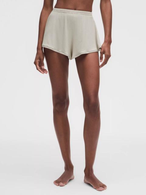 lululemon UnderEase High-Waist Ribbed Shortie Underwear
