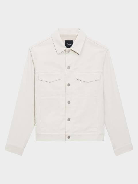 Theory Men's Stretch Twill Trucker Jacket