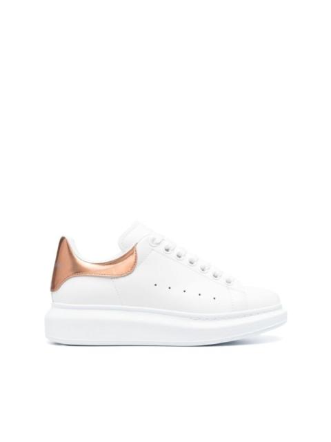 Alexander McQueen Oversized copper heel sneakers