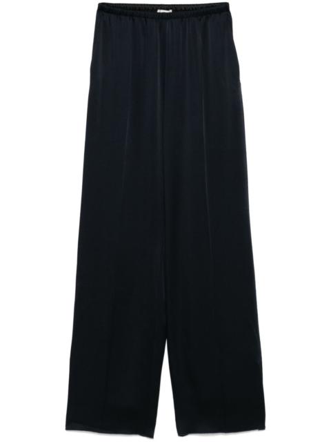 forte_forte satin straight-leg trousers