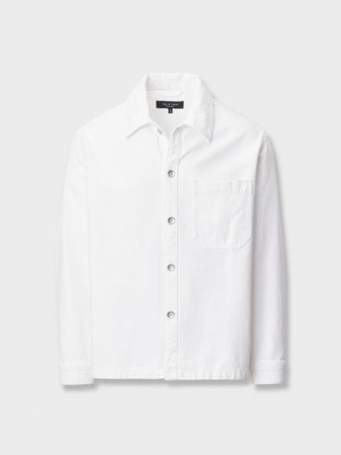rag & bone Astor Denim Overshirt Authentic Rigid Denim