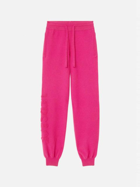 VERSACE Logo Wool & Cashmere Sweatpants