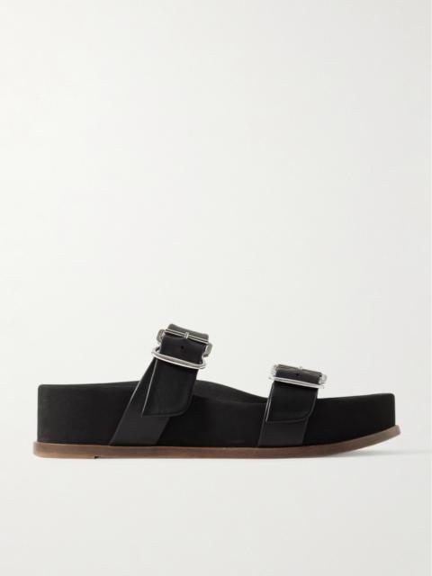 GABRIELA HEARST Wren Leather Platform Slides