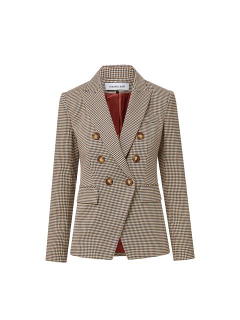VERONICA BEARD MILLER HOUNDSTOOTH DICKEY JACKET