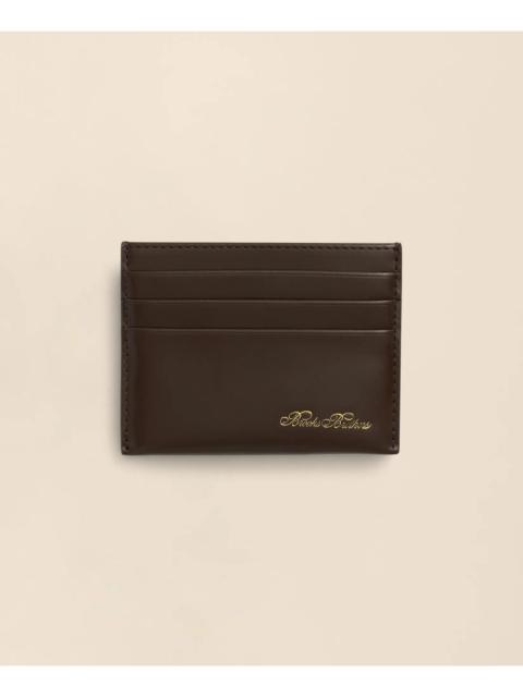 Brooks Brothers Leather Card Case