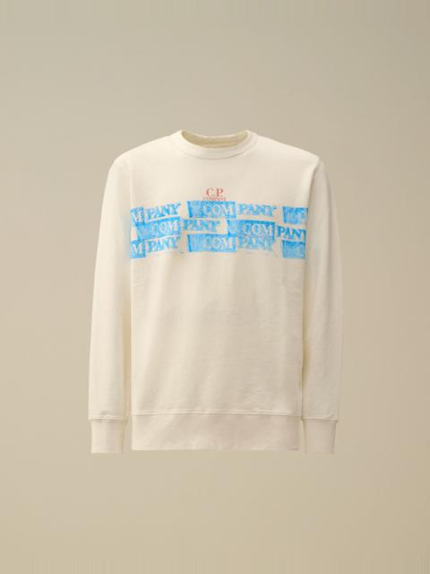 Cotton Fleece Crewneck Sweatshirt