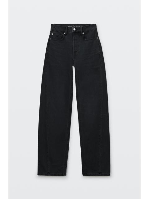 Alexander Wang float mid-rise relaxed jean