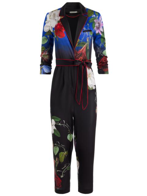 Alice + Olivia LOUETTA TIE WAIST JUMPSUIT